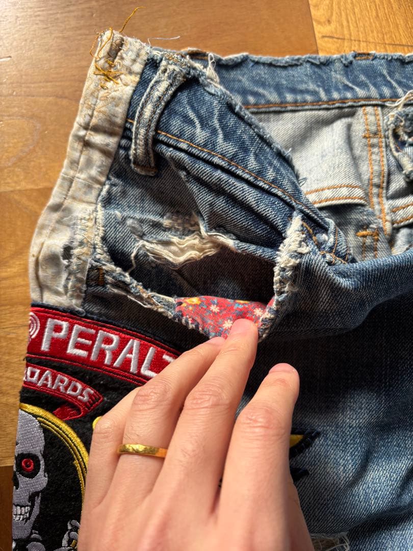 リーバイス　BIG E ヒッピー デニム 70年代