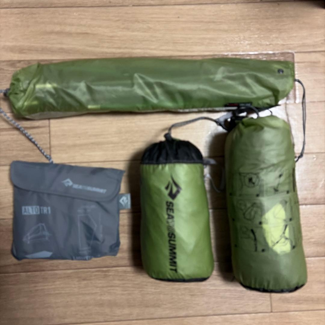 アルトTR1プラステント+フットプリント　中古