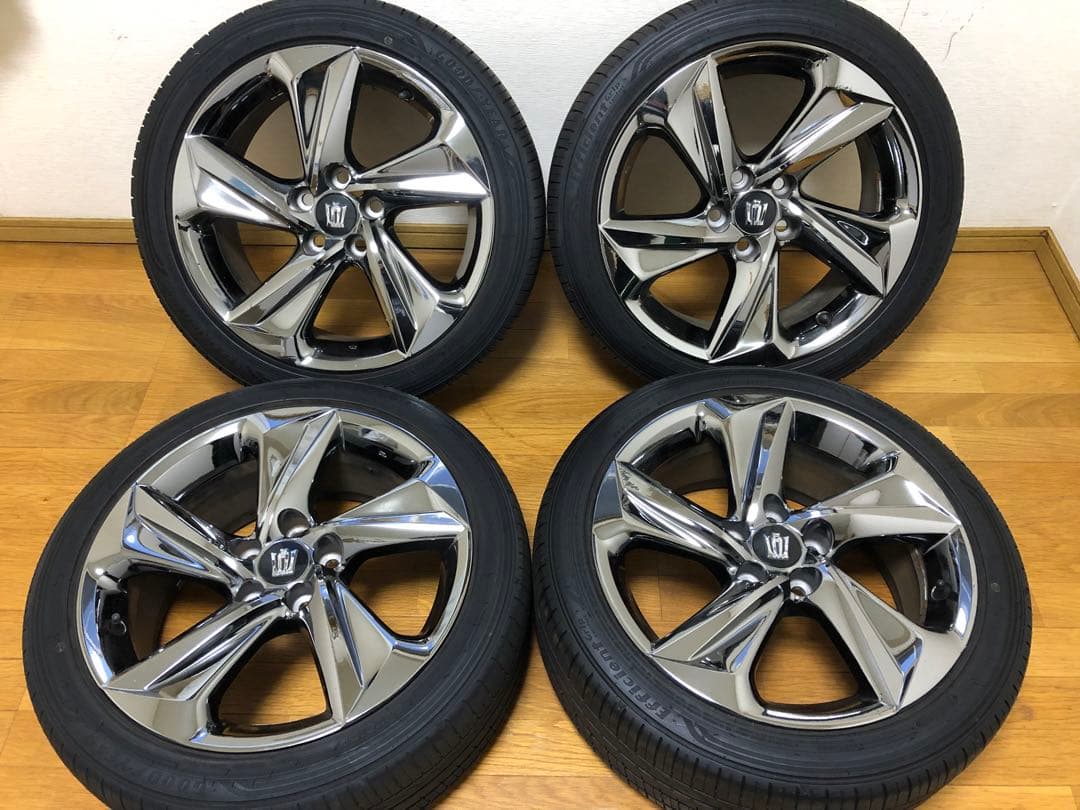 220系 クラウンRS 純正ホイール 18インチ スパッタリング