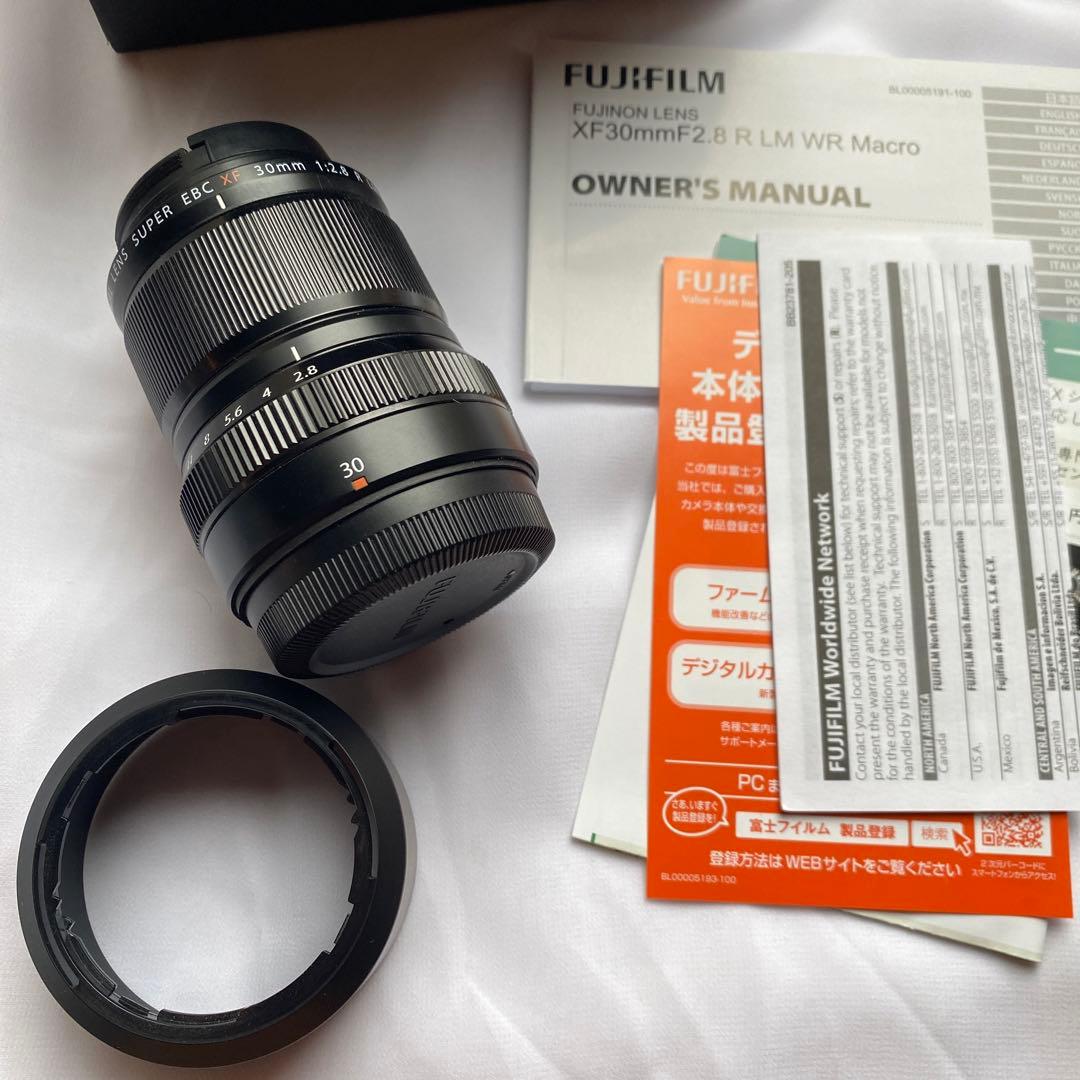 レンズ(単焦点) fujifilm / XF30mm F2.8 R LM WR Macro