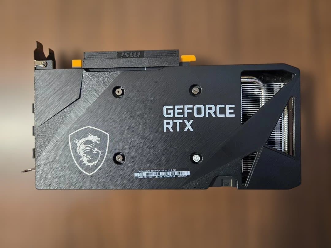 RTX3060 12GB　MSI VENTUS 2X 12G OC
