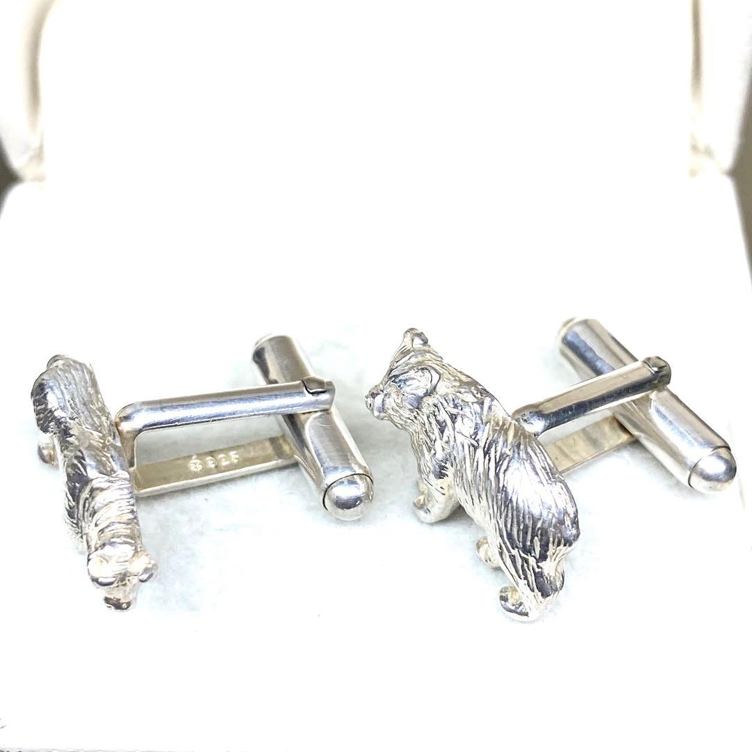 美品☆ティファニー☆TIFFANY☆925☆ヴィンテージ☆牛と熊のカフス