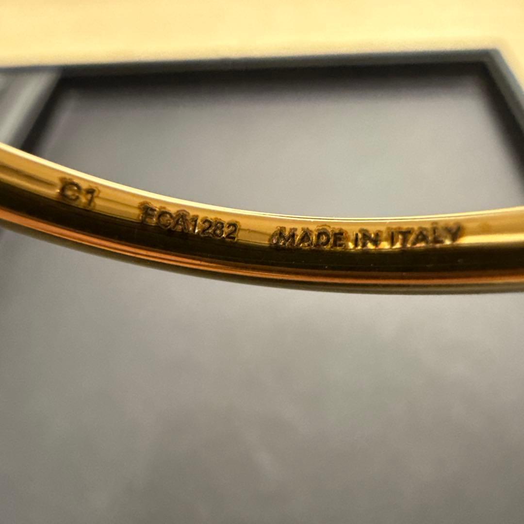 CELINE ゴールド ノットデザインバングル