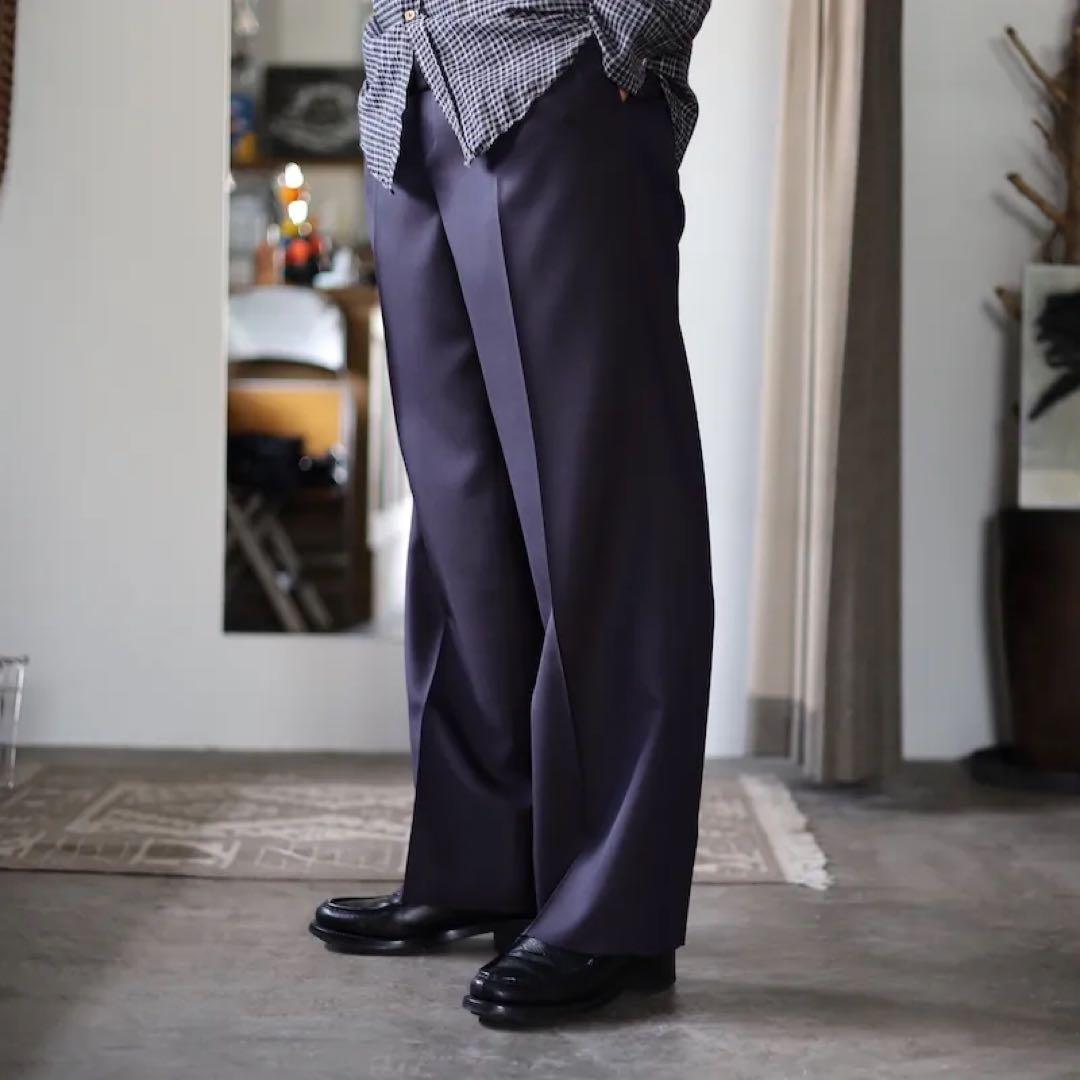 MAATEE&SONS FOREVER SLACKS TYPE2 怪しいNavy