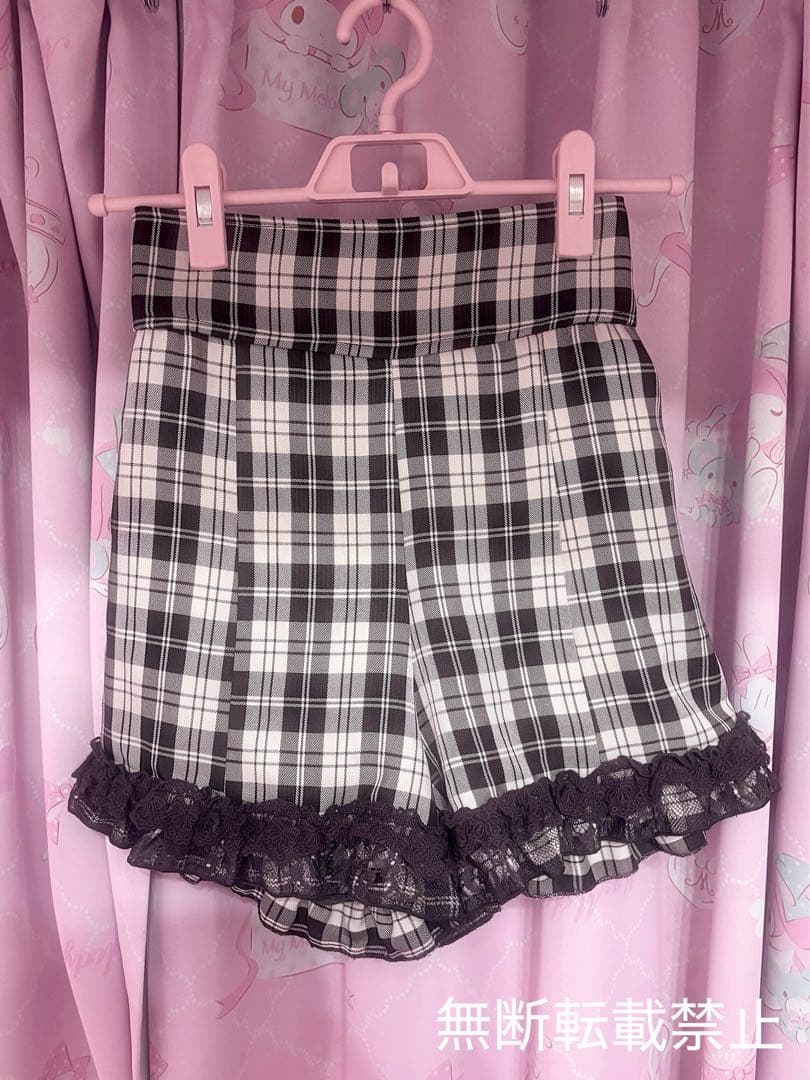 LIZLISA ハートエプロンジャンスカセットアップ グレー 地雷系 地雷