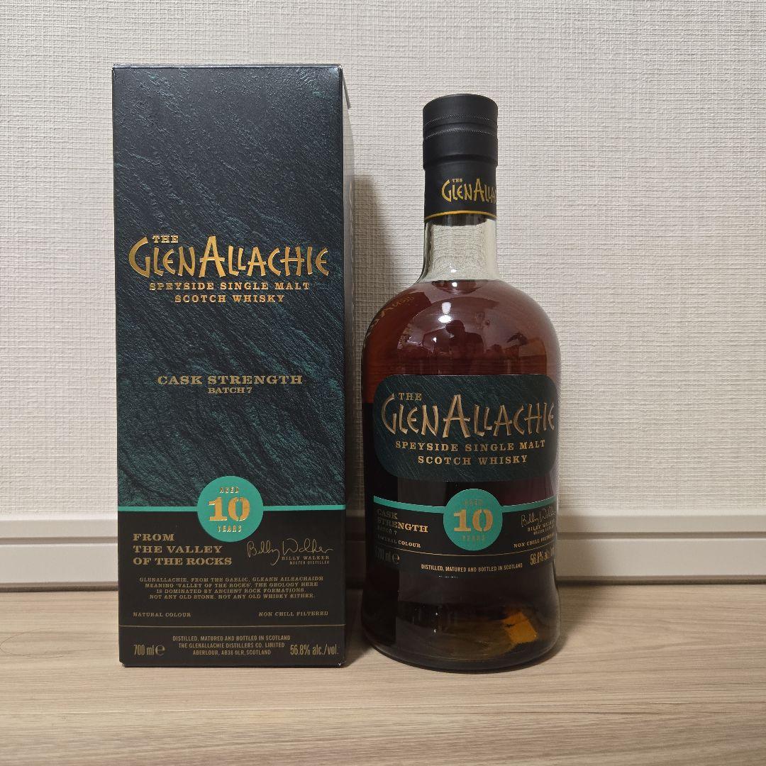 グレンアラヒー 10年 カスクストレングス バッチ7 56.8%／700ml