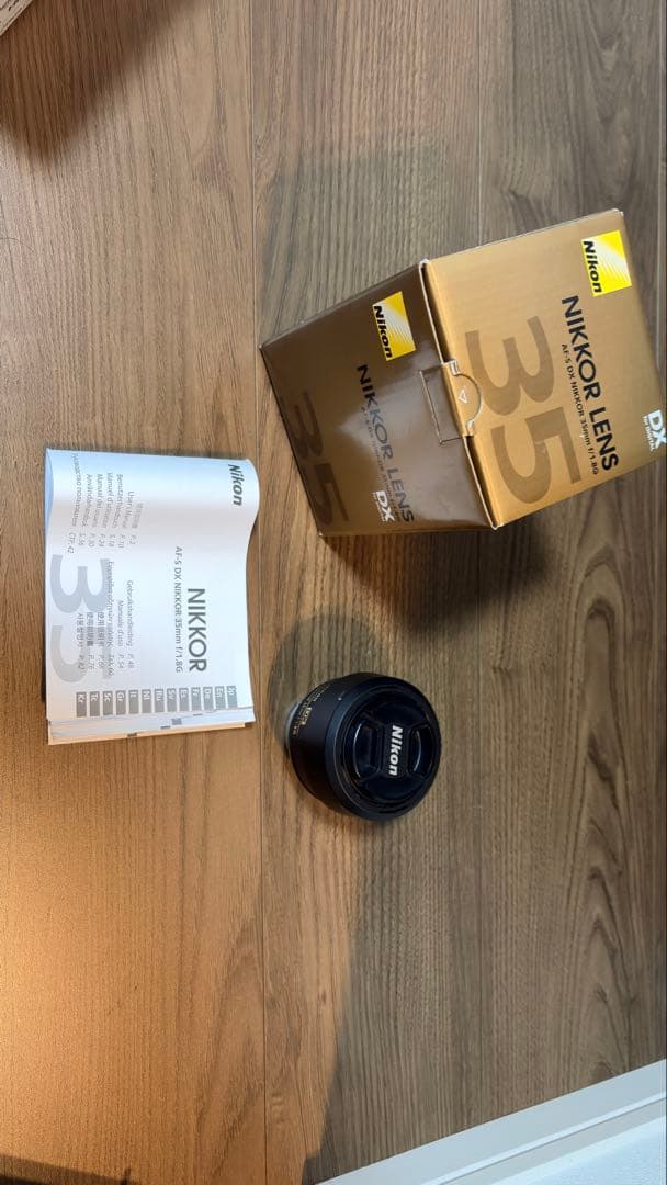 Nikon ニコン AF-S DX NIKKOR 35mm f1.8G オマケ付