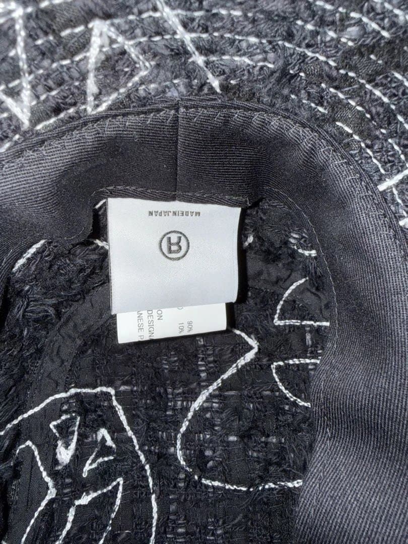 READY MADE レディメイド　ツイードバケットハット