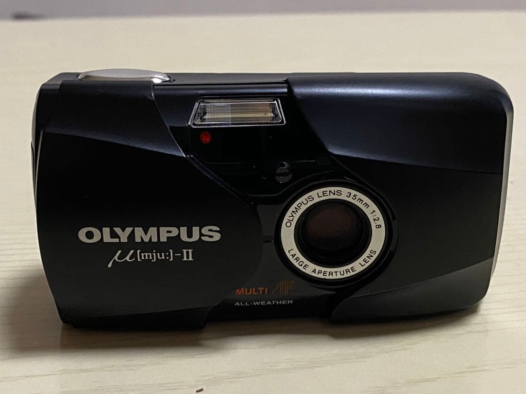 OLYMPUS μ-II （ファインダー難あり）コンパクトフィルムカメラ