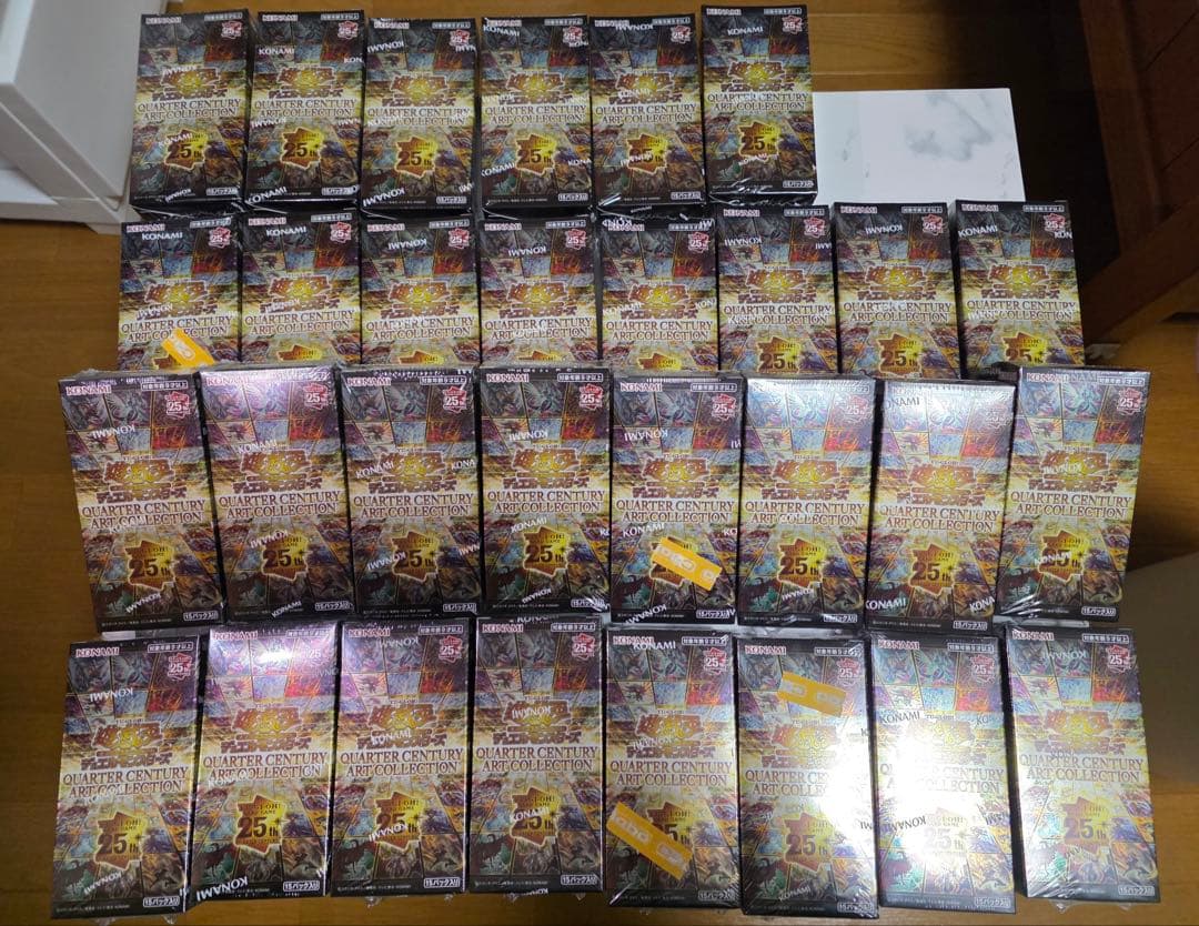 遊戯王 クォーターセンチュリーアートコレクション　30BOX