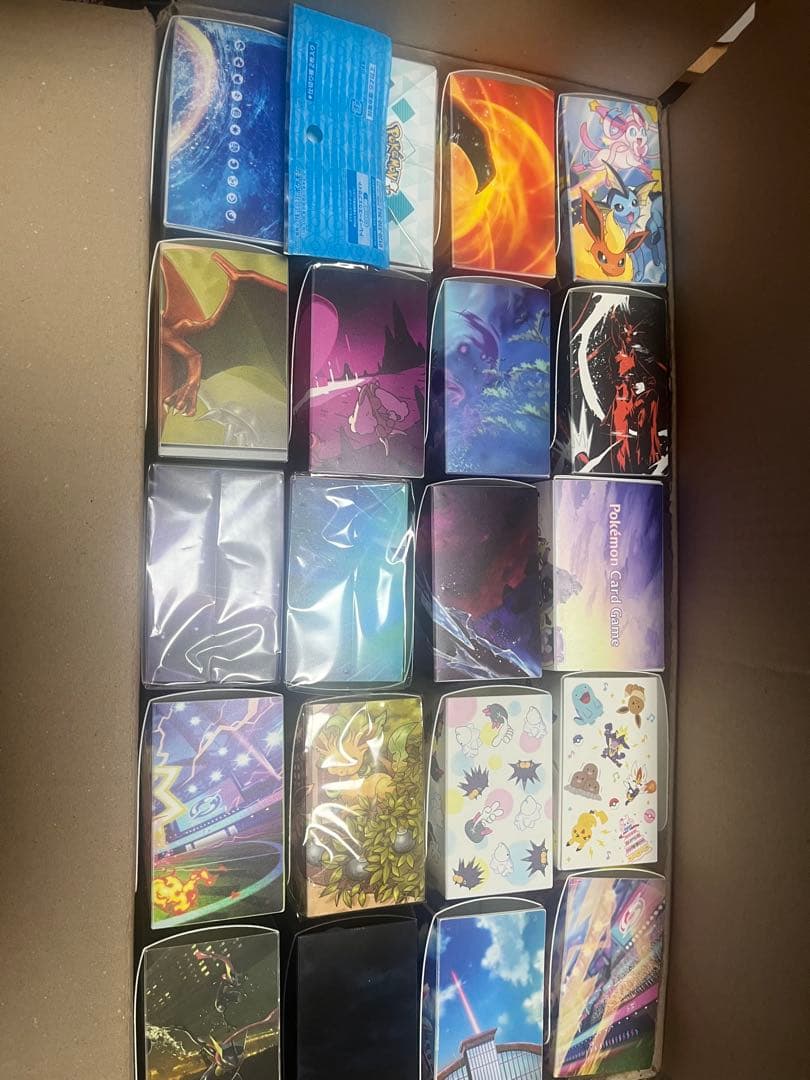 ポケモンカード　デッキケース　まとめ売り　中古50個　未開封4個