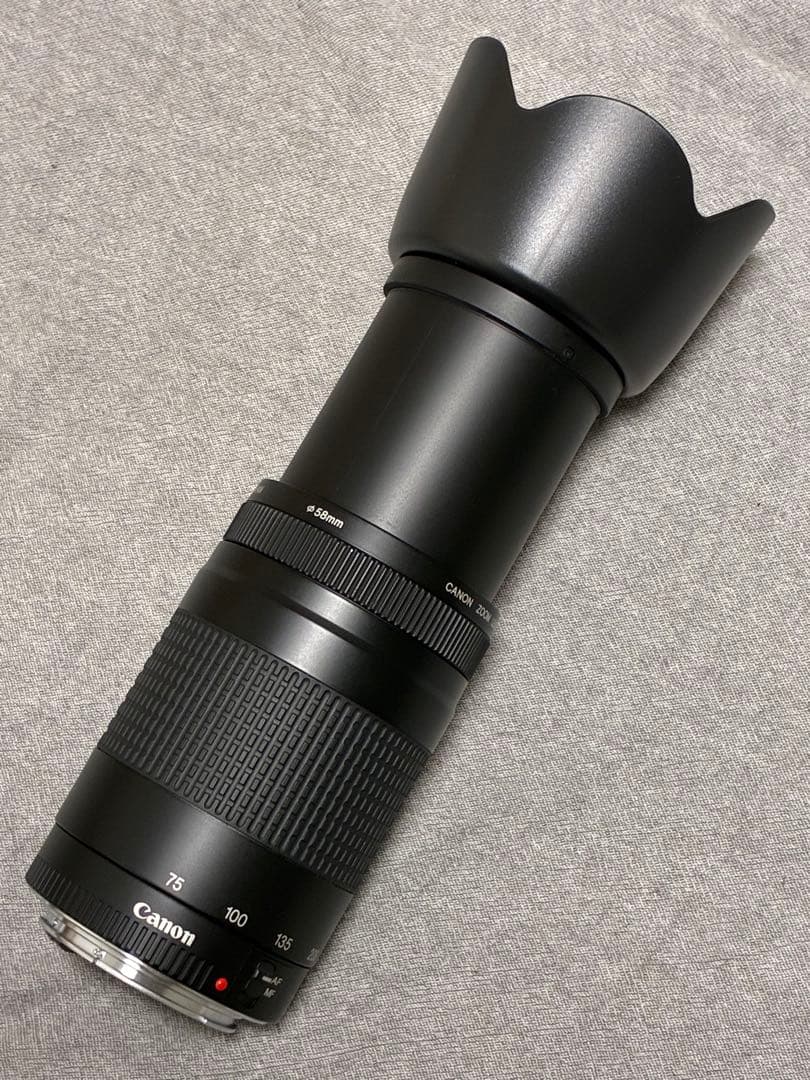 ⭐️美品⭐️ Canon EF 75-300mm F4-5.6 II フード付望遠