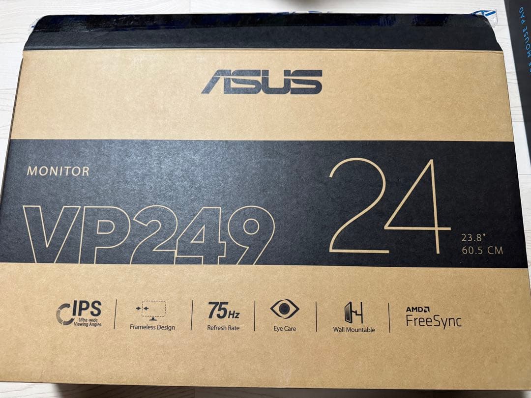 ASUS VP249 23.8インチ モニター 本体