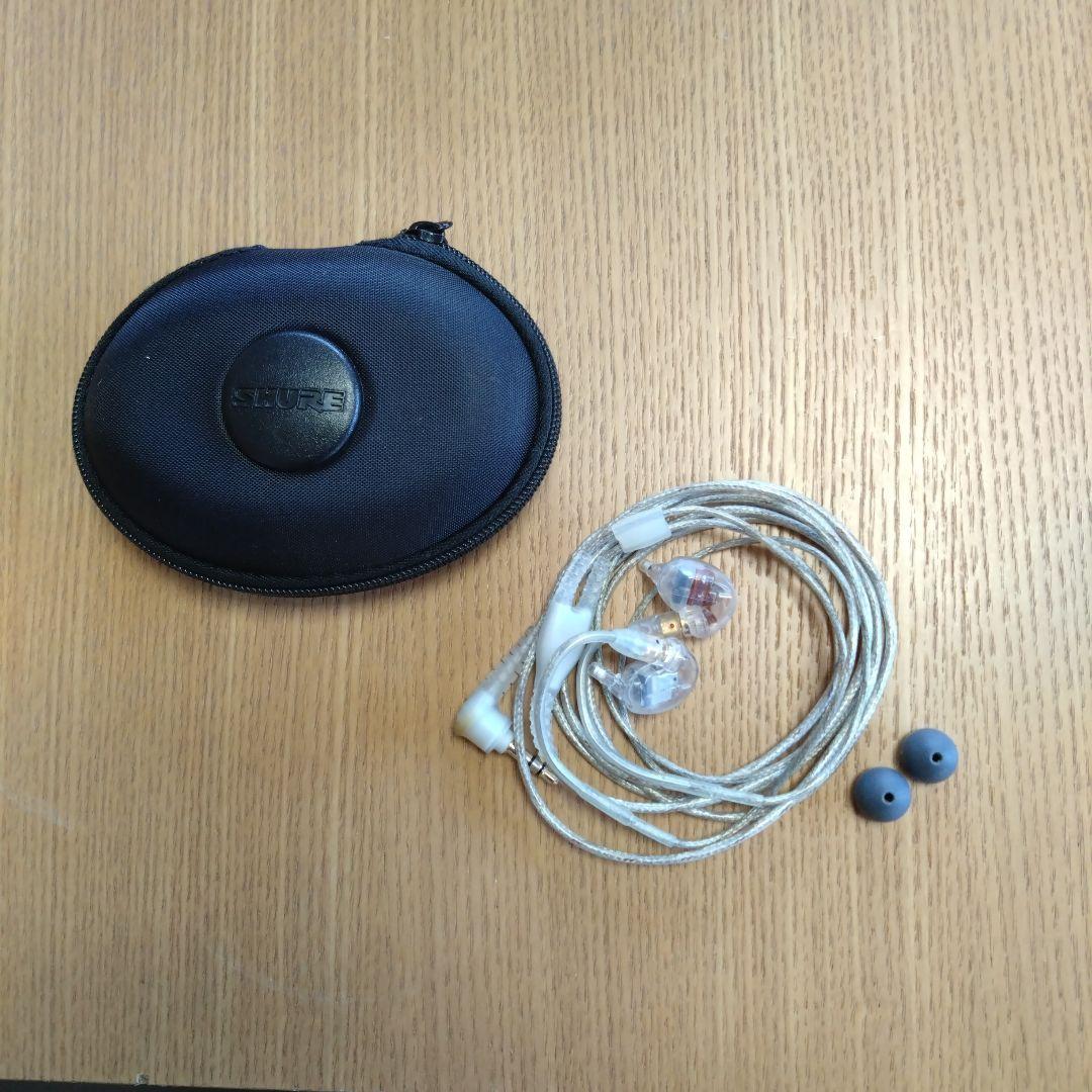 Shure SE535クリアカラー