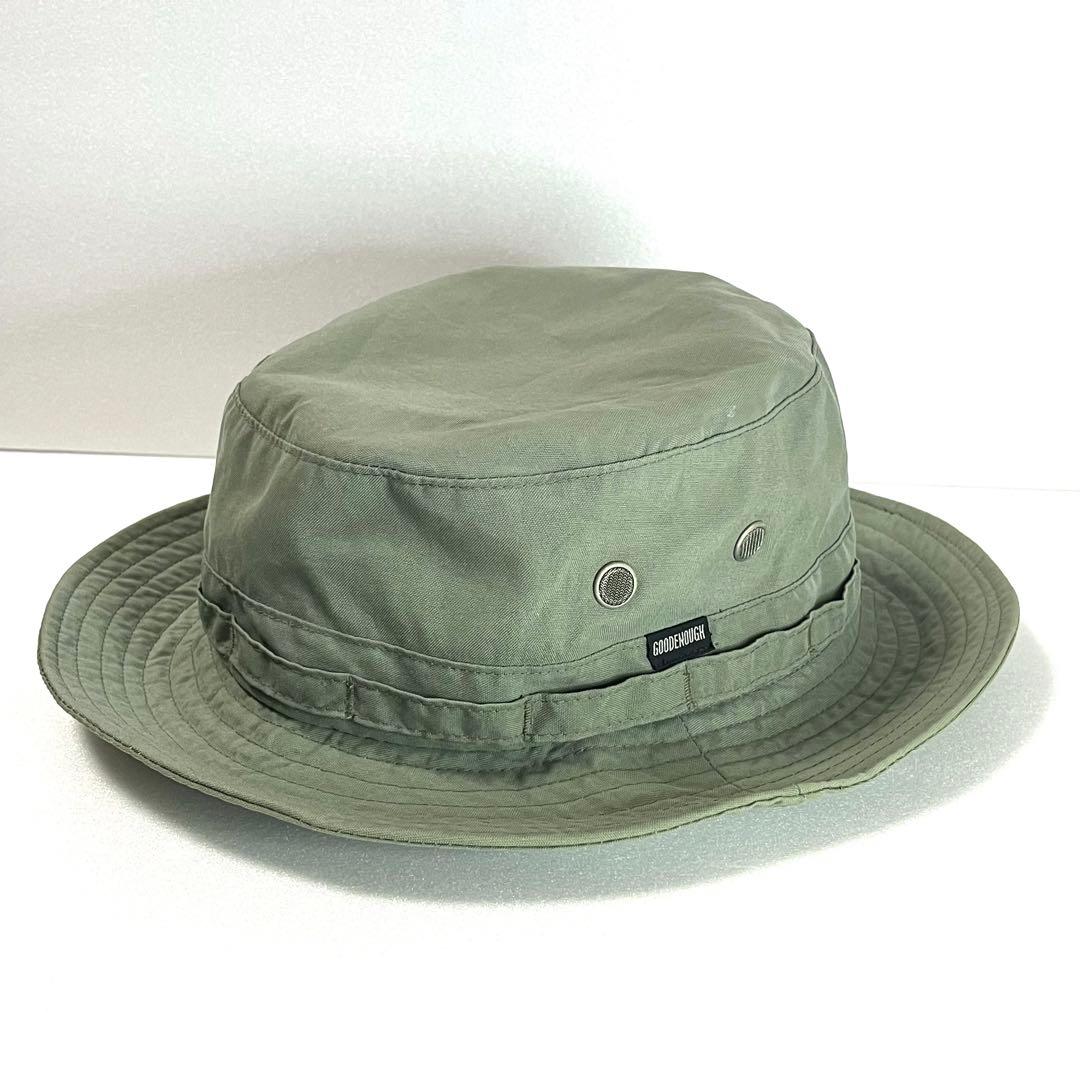 GOODENOUGH グッドイナフ サファリハット カーキ色 Lサイズ