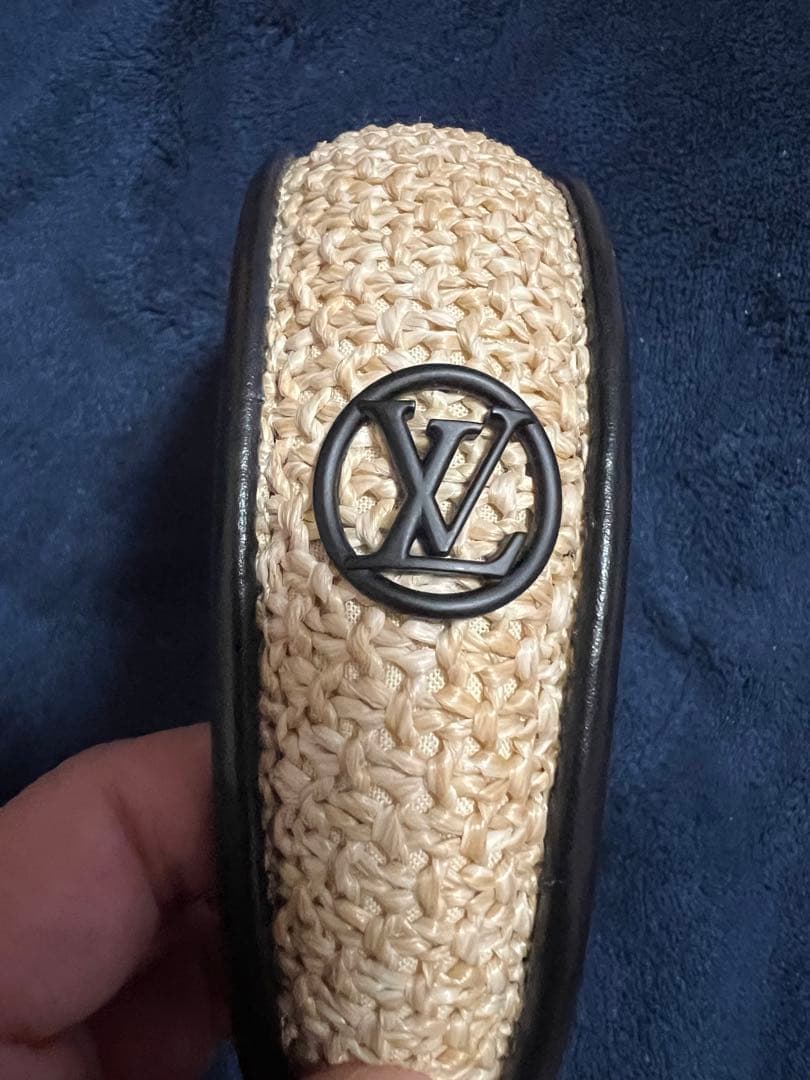 ヴィトン ヘットバンド・ラフィア ヘアバンド カチューシャ