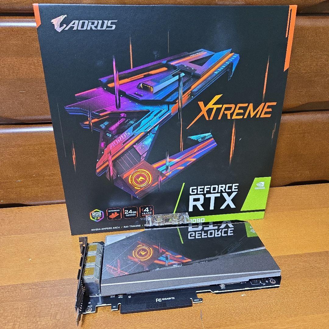 AORUS RTX 3090 WB 24GB 水冷専用