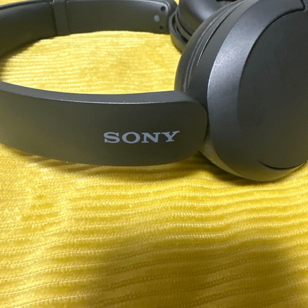 SONY ワイヤレスヘッドホン ブラック