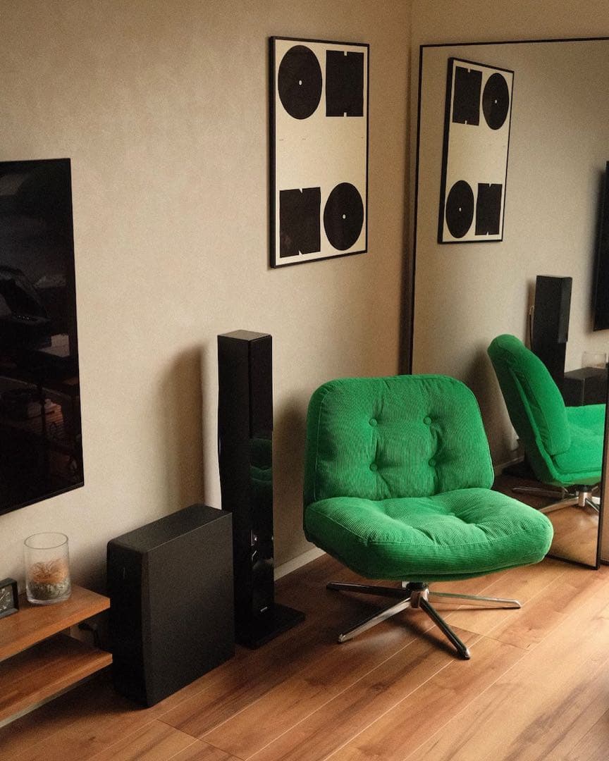 《【新品＊未開封 】》イケア 椅子 ディヴリンゲ ソファ 回転パーソナルチェア