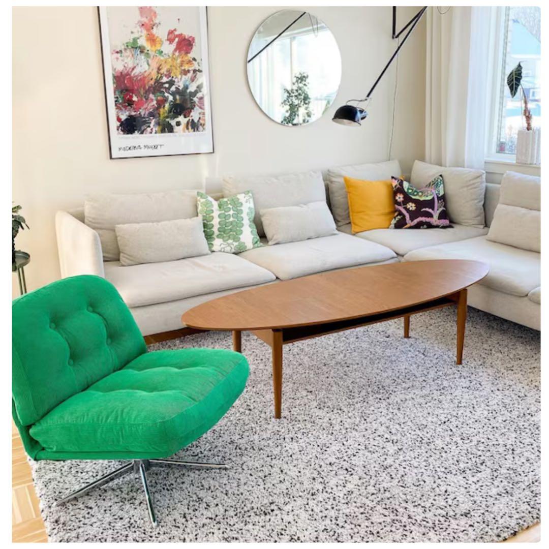 《【新品＊未開封 】》イケア 椅子 ディヴリンゲ ソファ 回転パーソナルチェア