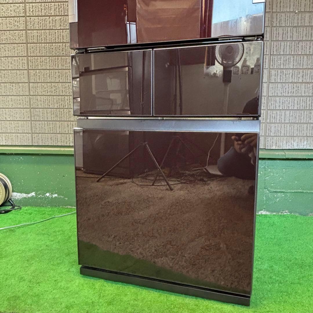 冷蔵庫 410L 大容量 両開き SHARP おしゃれカラー【地域限定配送無料】