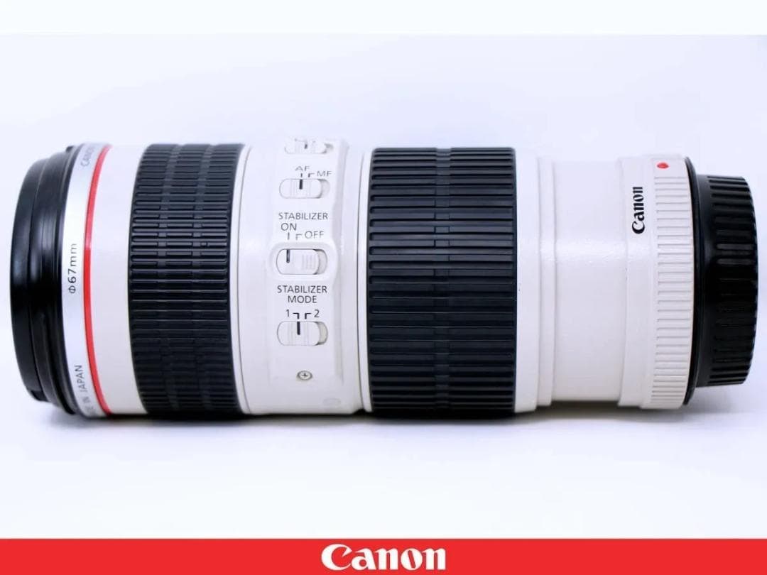極上美品 Canon キャノン EF70-200mm F4L IS USM
