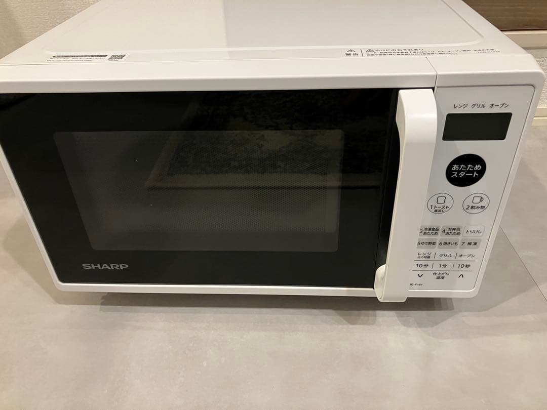 美品◎2022年製　SHARP 電子レンジ　RE-F161-W