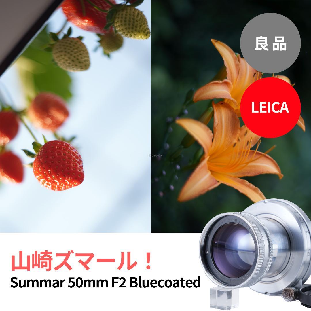 山崎磨き！Leica Summar 50mm f2 山崎ズマール オールドレンズ