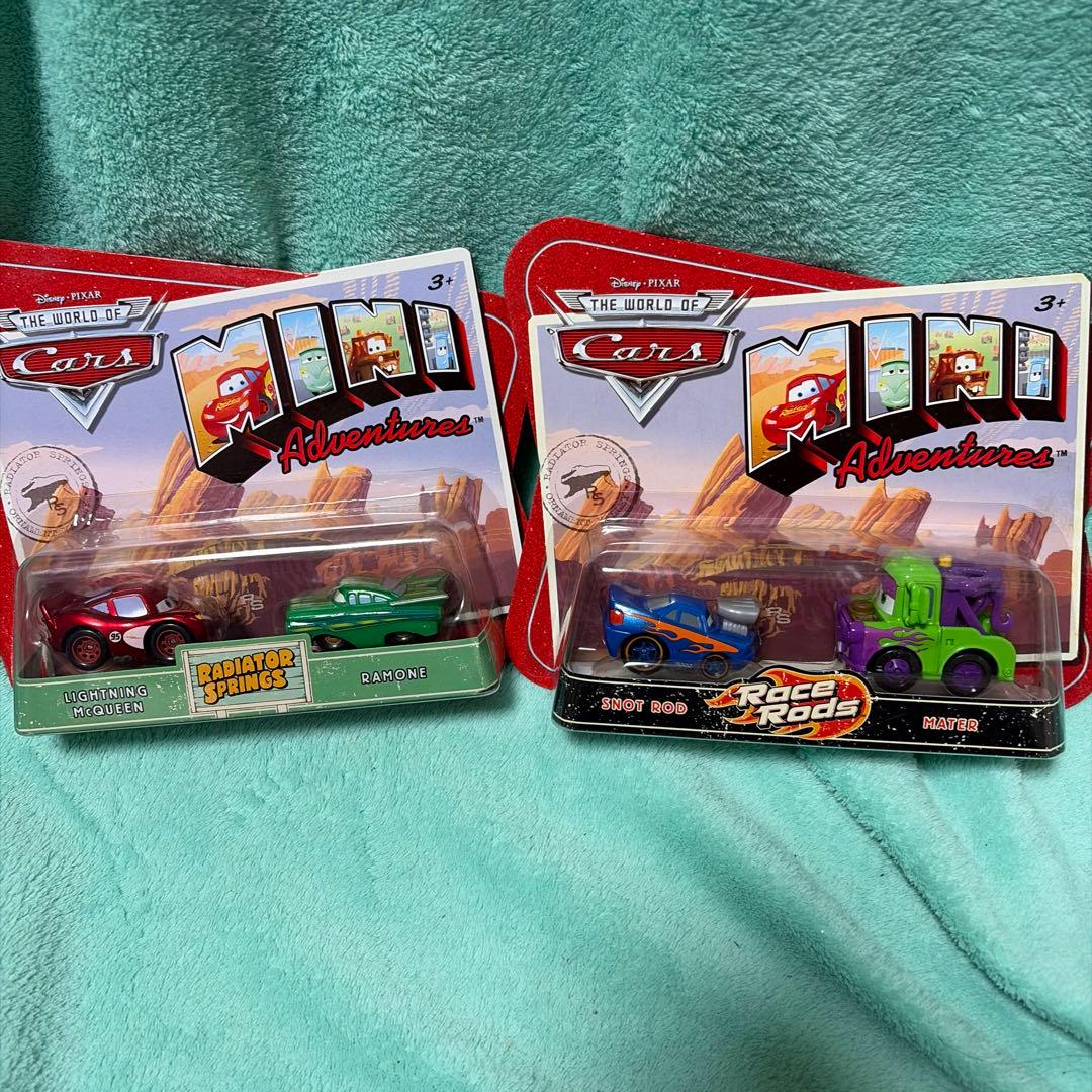レア！Cars Mini Adventures ミニカーセット 4パック
