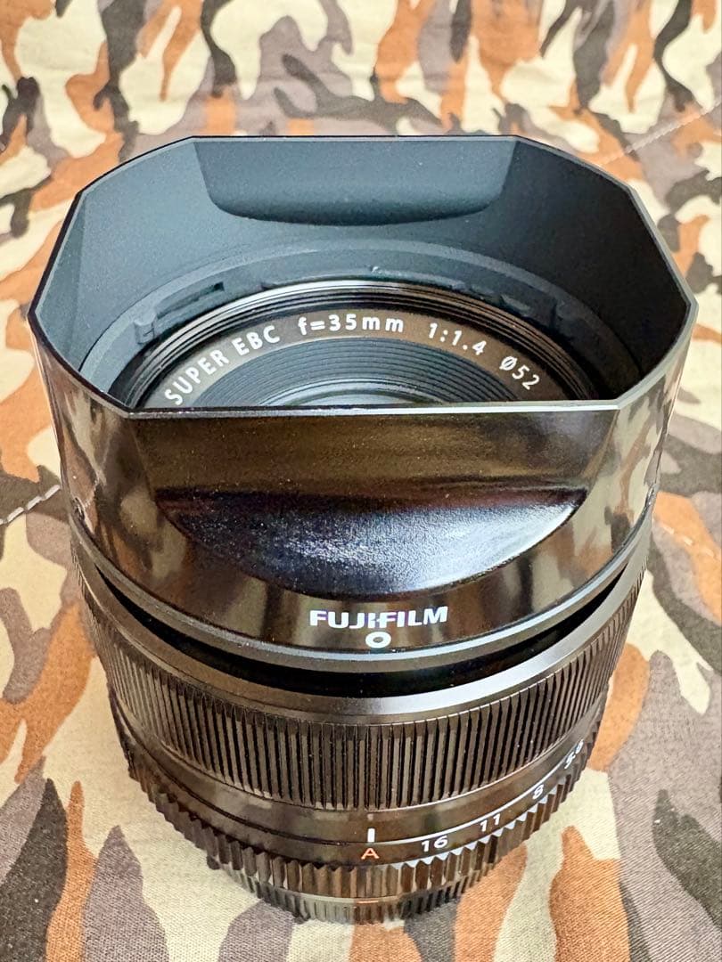 神レンズ FUJIFILM 35mm f/1.4 レンズ 美品