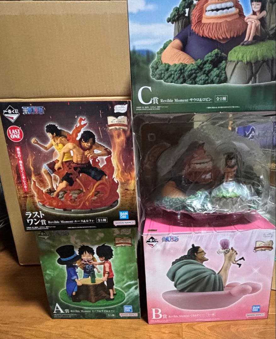 一番くじ ワンピース ドラマティックメモリーズ　ラストワン　A.Ｂ.C賞