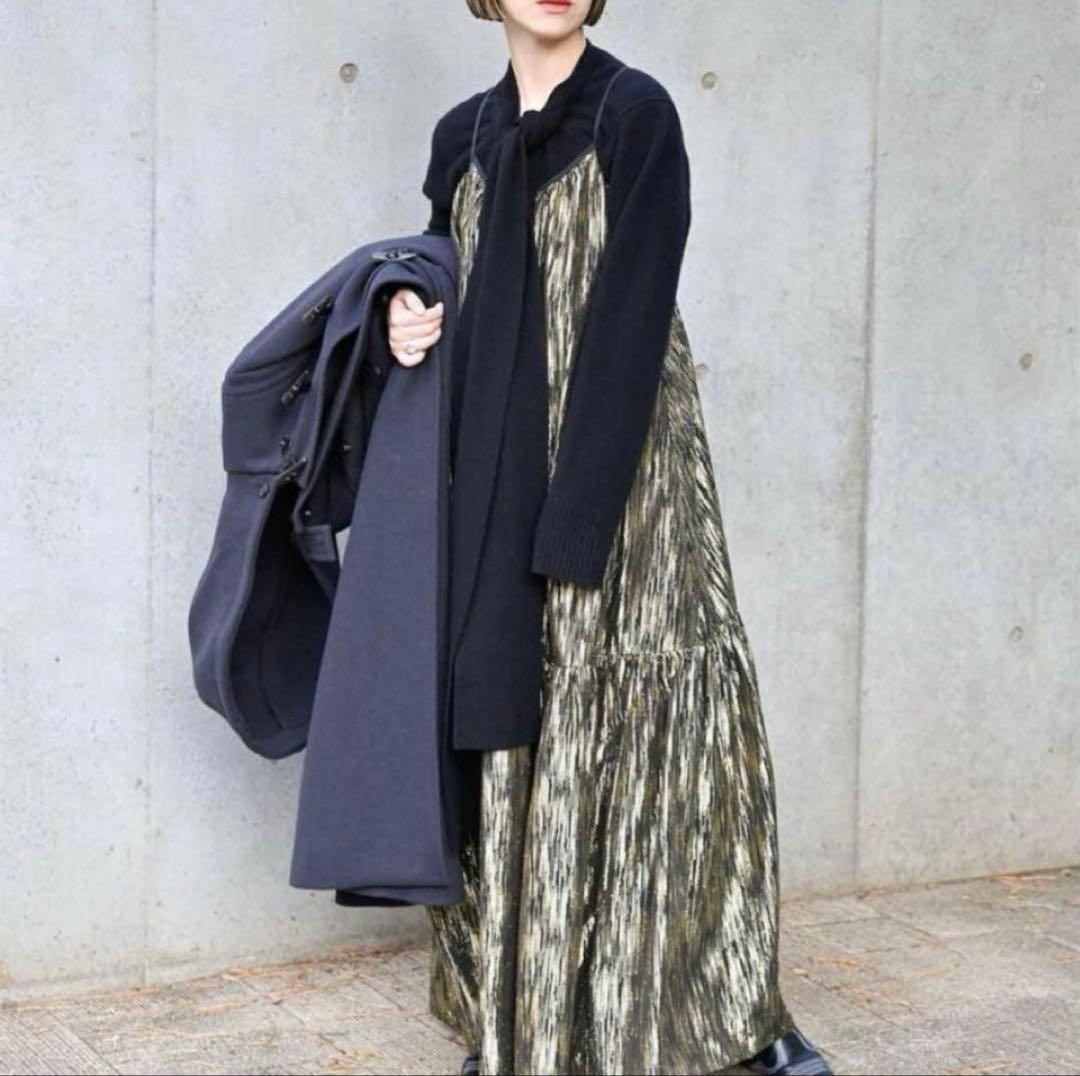 《CITY SHOP》GOLD LAME DRESS