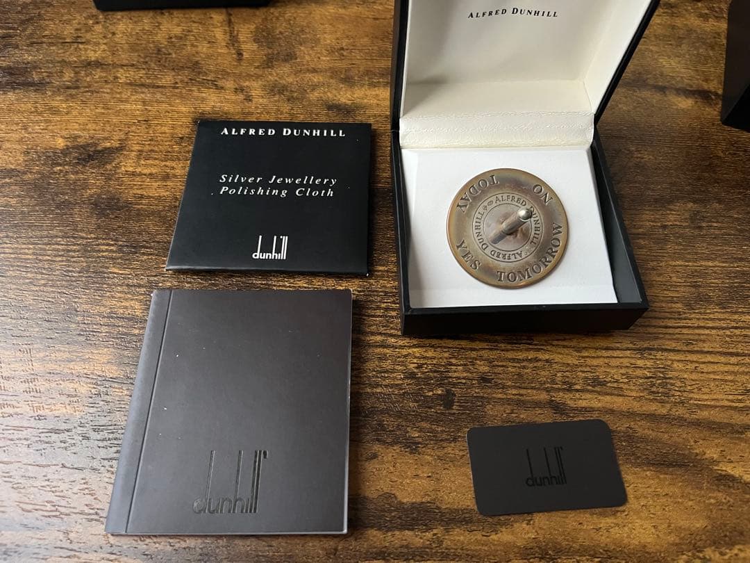 ［Dunhill］新品未使用 シルバー コマ