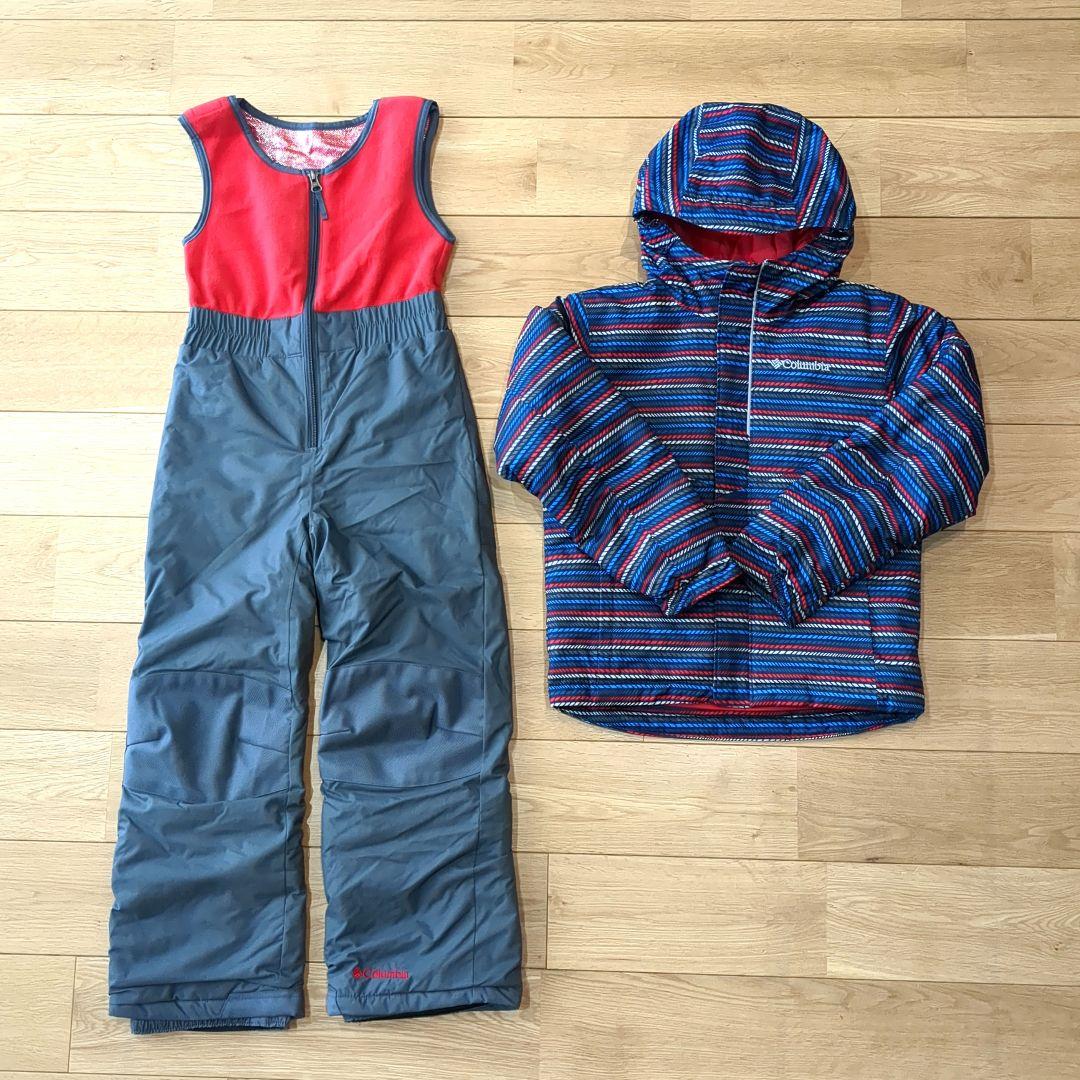 MZN様リクエスト【美品】コロンビア キッズXS スノーウェアセット　120