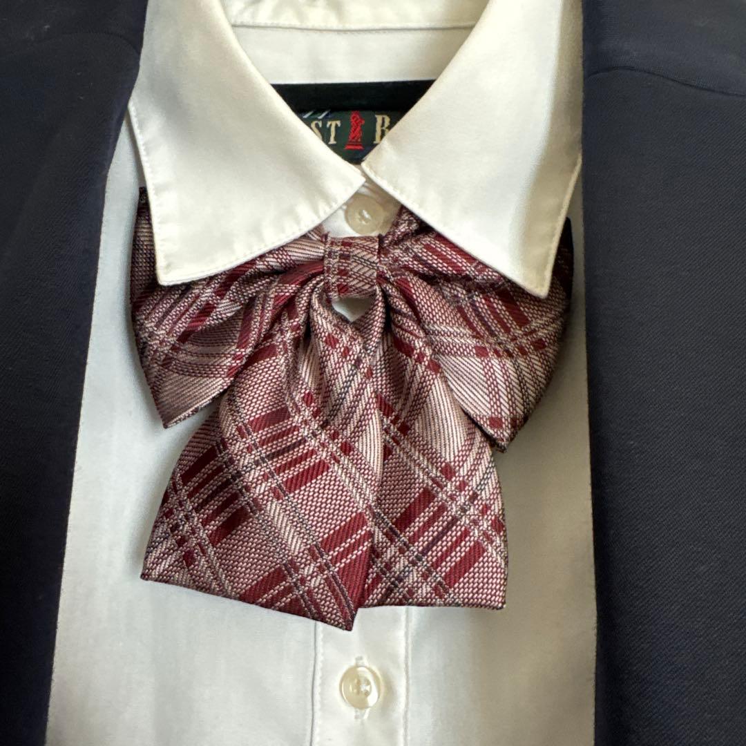 イーストボーイ160　ネイビー ブレザーセットアップ4点セット　卒業式