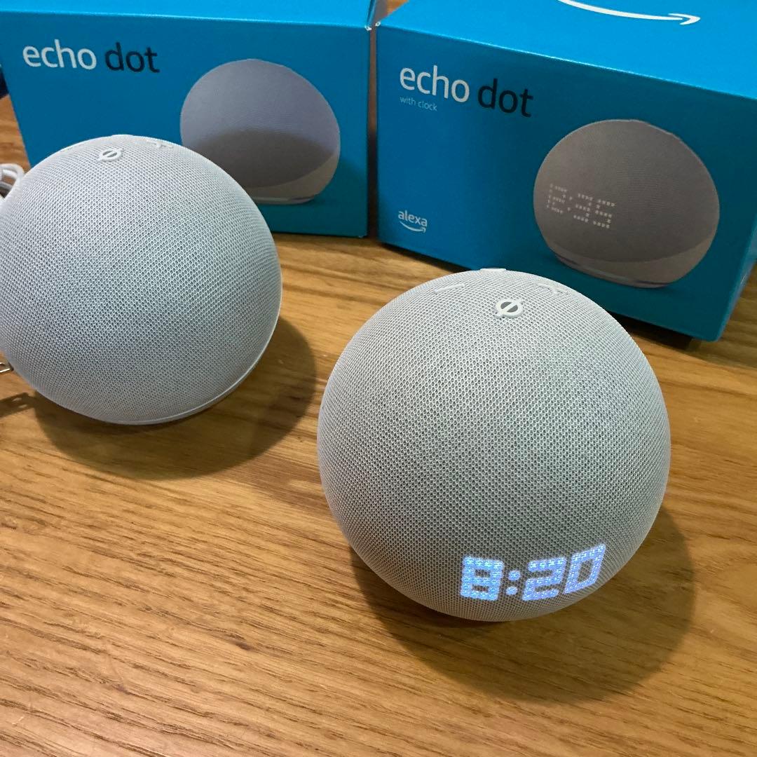 Amazon Echo Dot (第5世代) ホワイト ステレオセット