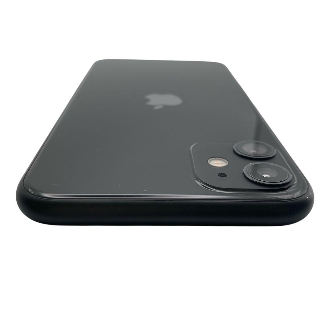iPhone11 64GB アイフォン 本体 初期化 箱付BT77% ブラック