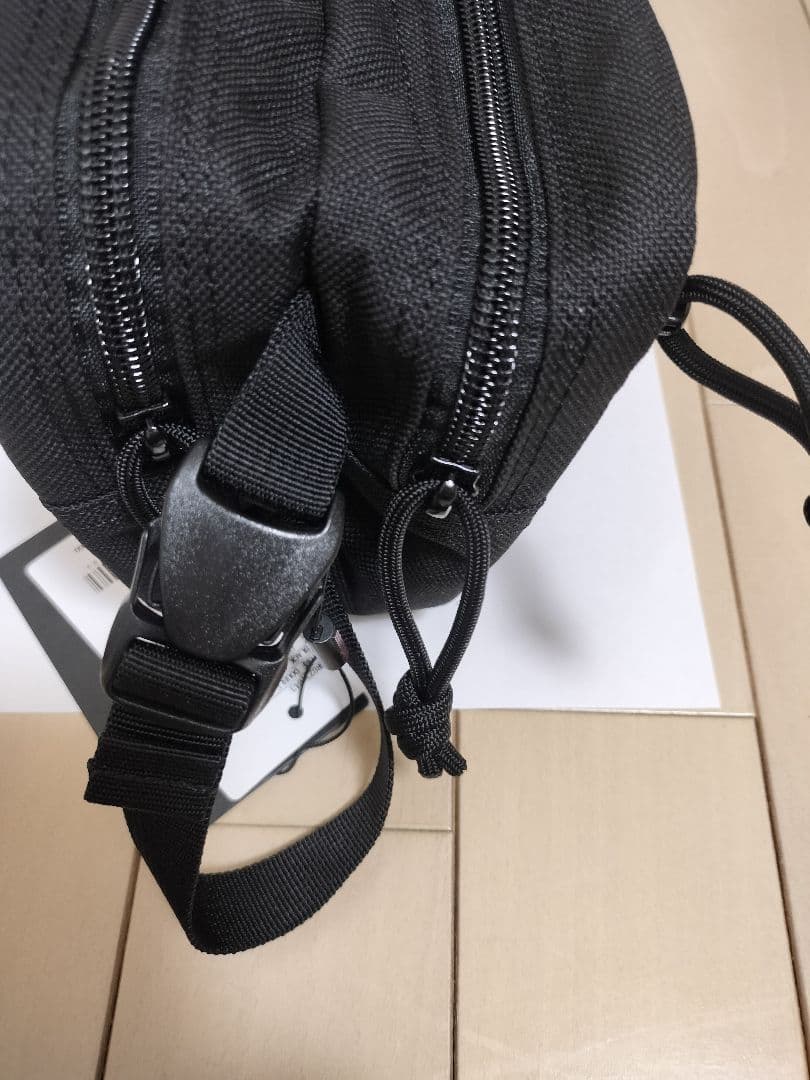 新品未使用　BRIEFING GOLF ダブルジップ ポーチ BRG231G43