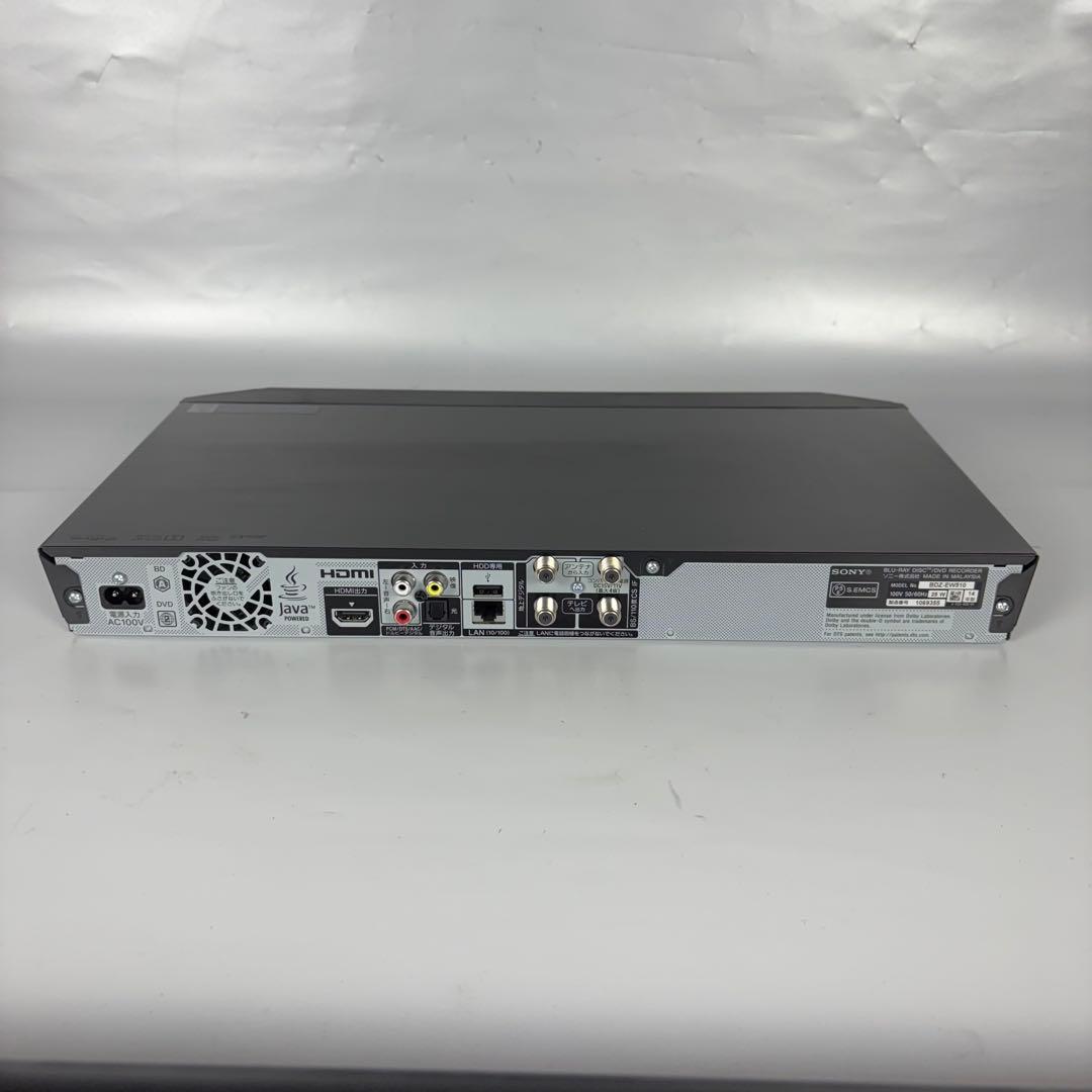 【匿名発送】SONY ブルーレイレコーダー　BDZ-EW510