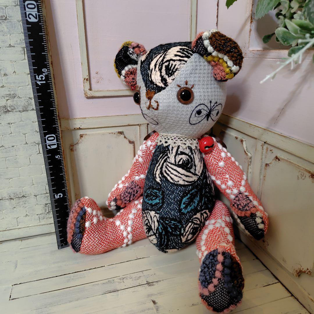 ミナペルホネン＊ハンドメイド＊ぬいぐるみ＊テディベア＊70