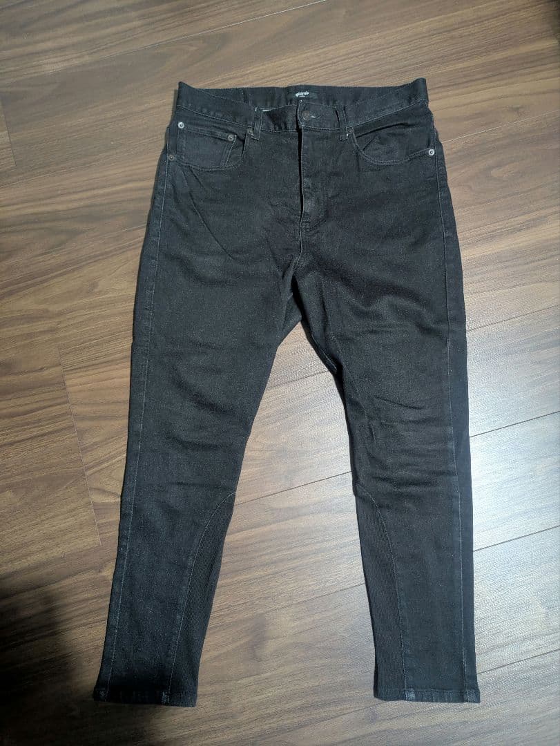 【美品】glamb ポリーパンツ ブラック Sサイズ