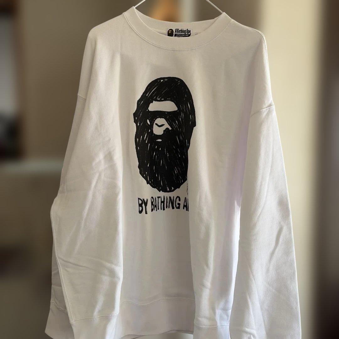 A BATHING APE クルーネック トレーナー