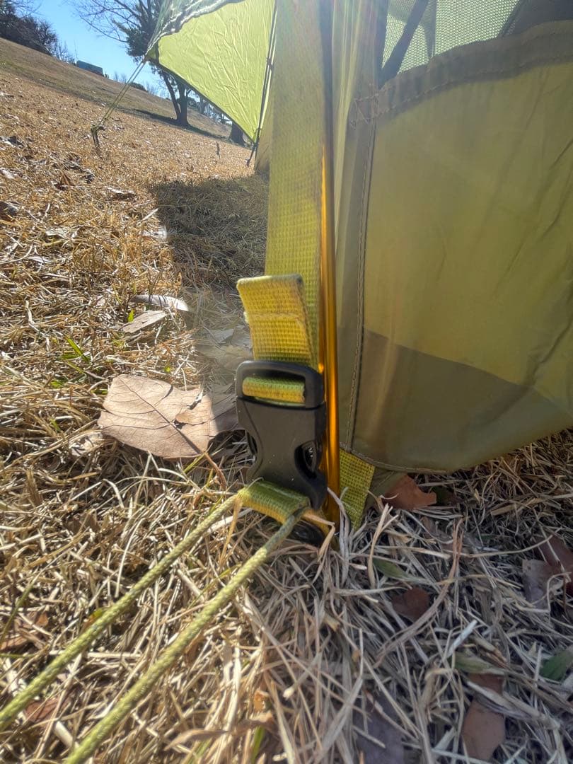 mont-bell　サンダードーム１型＋クロノスドーム1グランドシート