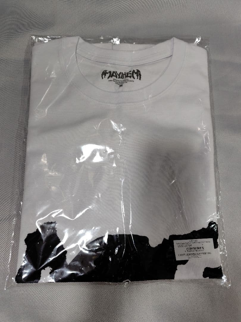 レディガガ MAYHEM POP-UPストアGothic LogoTシャツ M