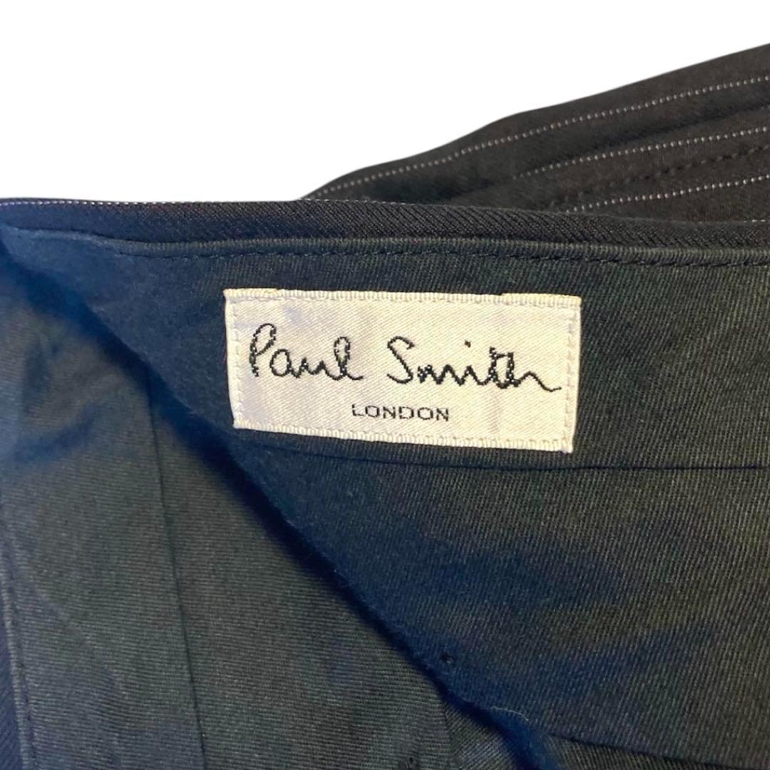 良品！⭐️ポールスミスDELFINOSuper120‘sセットアップスーツ L