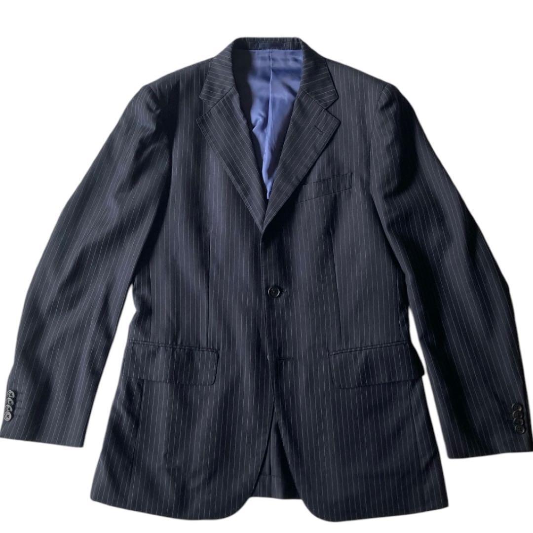 良品！⭐️ポールスミスDELFINOSuper120‘sセットアップスーツ L