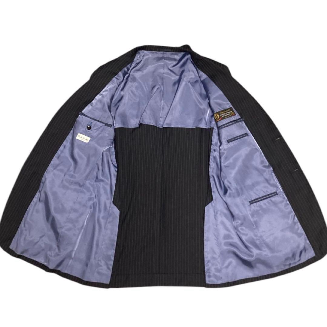 良品！⭐️ポールスミスDELFINOSuper120‘sセットアップスーツ L
