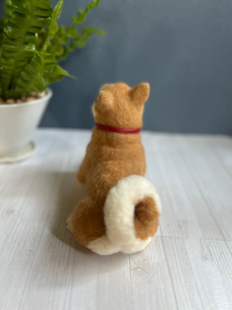 羊毛フェルト　犬　柴犬