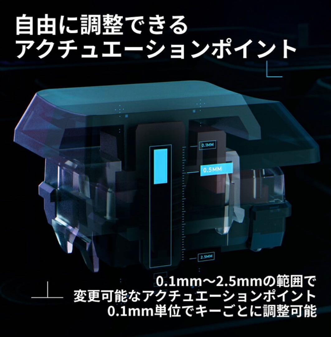 【未使用】Logicool G515 RAPID TKL ラピッドトリガー 黒