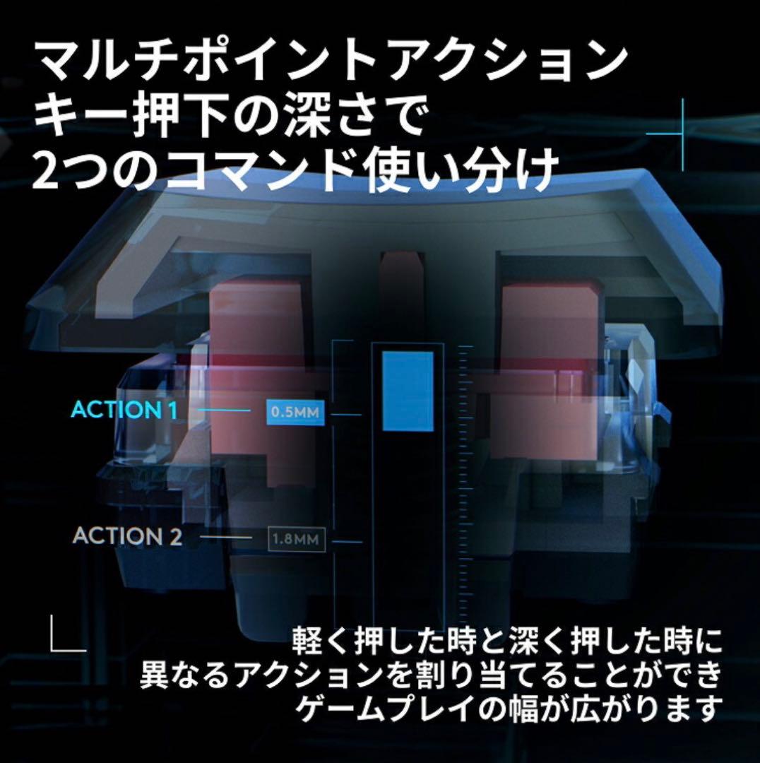 【未使用】Logicool G515 RAPID TKL ラピッドトリガー 黒